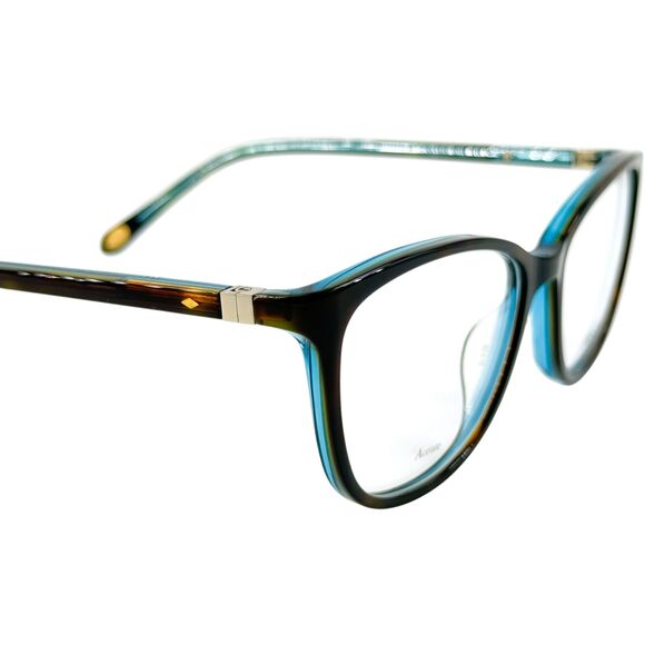 Fossil FOS7071 Womens Eyeglass Frame Havana Teal
